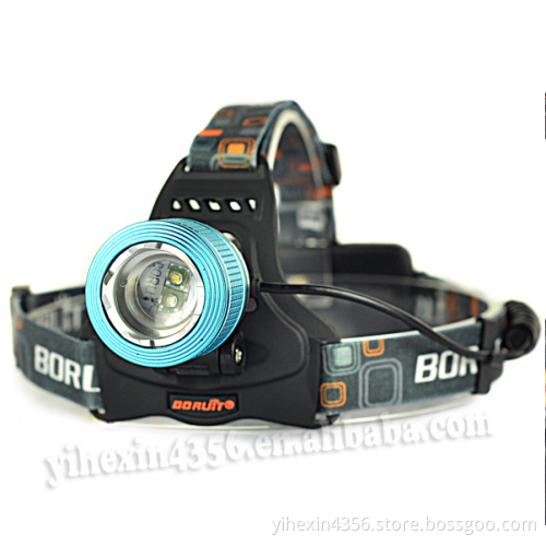 Boruit 2800 XPE 1000lm Multifunction Long Range LED Headlamp For Outdoor